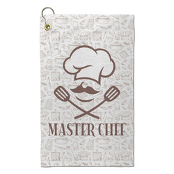 Master Chef Microfiber Golf Towel - Small (Personalized)