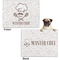 Master Chef Microfleece Dog Blanket - Regular - Front & Back