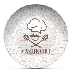 Master Chef Microwave Safe Plastic Plate - Composite Polymer (Personalized)