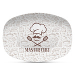 Master Chef Plastic Platter - Microwave & Oven Safe Composite Polymer (Personalized)