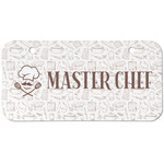 Master Chef Mini/Bicycle License Plate (2 Holes) (Personalized)