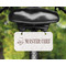 Master Chef Mini License Plate on Bicycle - LIFESTYLE Two holes