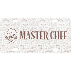 Master Chef Mini/Bicycle License Plate (Personalized)