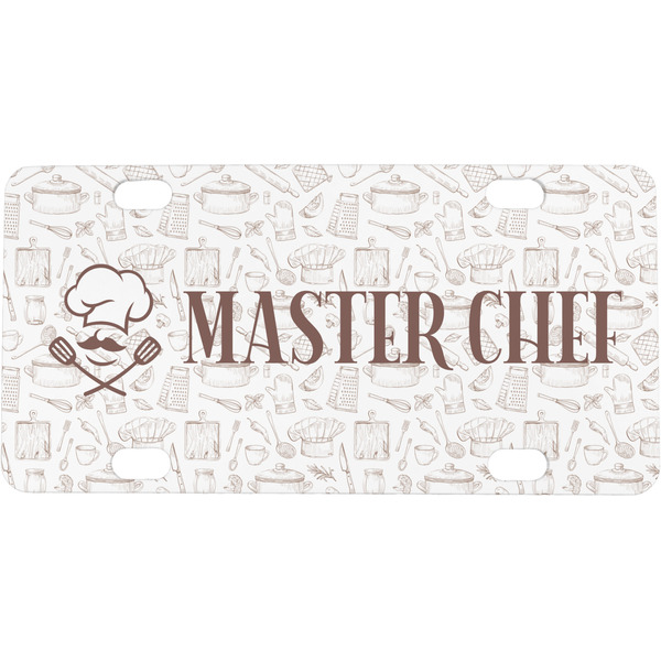 Custom Master Chef Mini/Bicycle License Plate (Personalized)