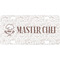 Master Chef Mini License Plate