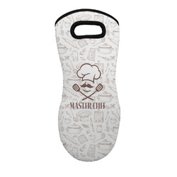 Master Chef Neoprene Oven Mitt w/ Name or Text