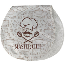 Master Chef Burp Pad - Velour w/ Name or Text