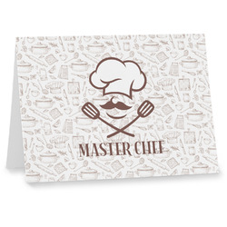 Master Chef Note cards w/ Name or Text