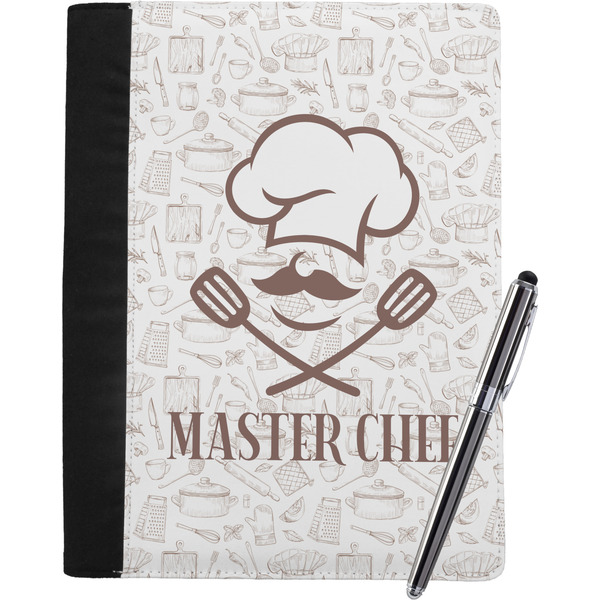 Custom Master Chef Notebook Padfolio - Large w/ Name or Text