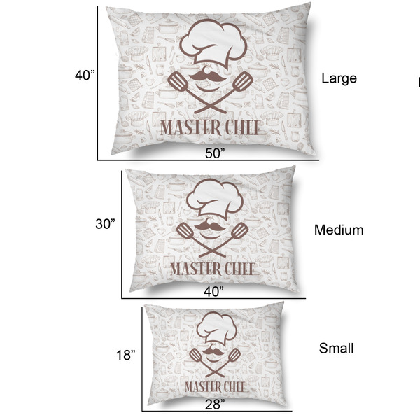 Master Chef Outdoor Dog Beds - SIZE CHART