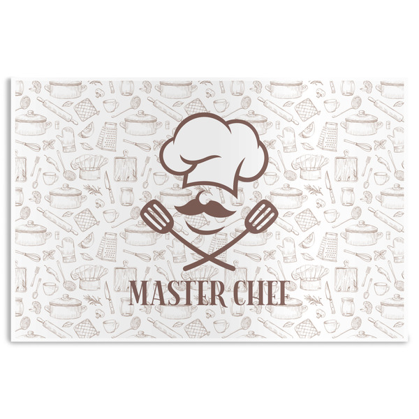 Custom Master Chef Disposable Paper Placemats (Personalized)