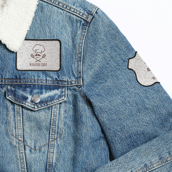 Master Chef Patches Lifestyle Jean Jacket Detail