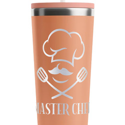 Master Chef RTIC Everyday Tumbler with Straw - 28oz - Peach - Double-Sided (Personalized)