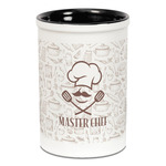 Master Chef Ceramic Pencil Holders - Black