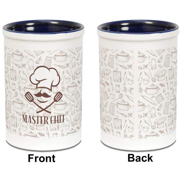 Master Chef Pencil Holder - Blue - approval