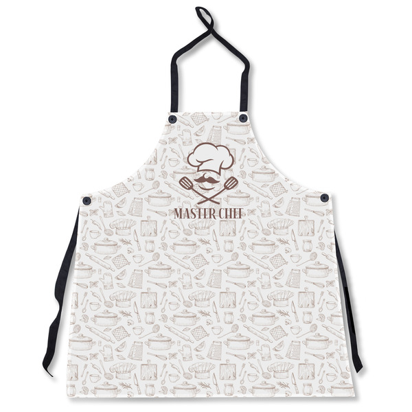 Custom Master Chef Apron Without Pockets w/ Name or Text