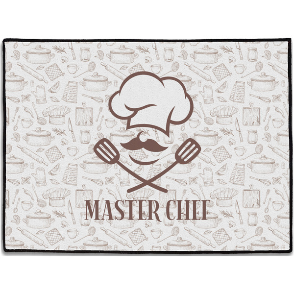 Custom Master Chef Door Mat - 24"x18" w/ Name or Text
