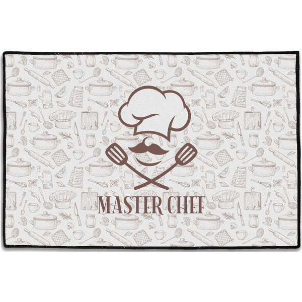 Custom Master Chef Door Mat - 36"x24" w/ Name or Text