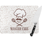 Master Chef Rectangular Glass Cutting Board (Personalized)