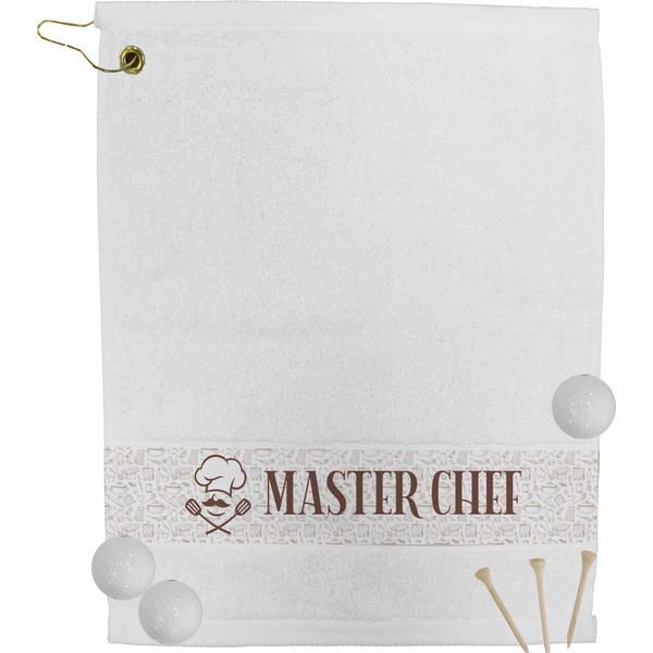 Custom Master Chef Golf Bag Towel (Personalized)