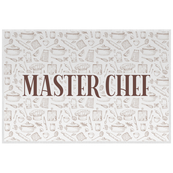 Master Chef Personalized Placemat (Back)