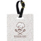 Master Chef Plastic Luggage Tag - Square w/ Name or Text