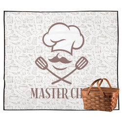 Master Chef Outdoor Picnic Blanket w/ Name or Text