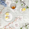 Master Chef Plastic Party Appetizer & Dessert Plates - In Context
