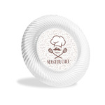 Master Chef Plastic Party Appetizer & Dessert Plates - 6" (Personalized)