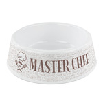 Master Chef Plastic Dog Bowl - Small (Personalized)