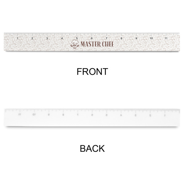 Master Chef Plastic Ruler - 12" - APPROVAL