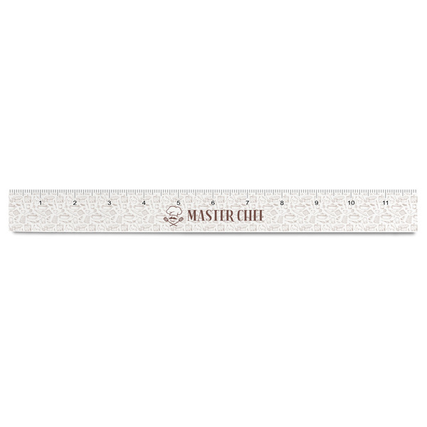 Master Chef Plastic Ruler - 12" - FRONT
