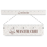 Master Chef Plastic Ruler - 12" (Personalized)