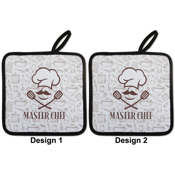 Master Chef Pot Holders - Set of 2 APPROVAL