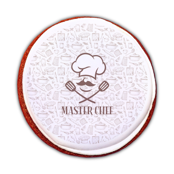 Master Chef Printed Icing Circle - Medium - On Cookie