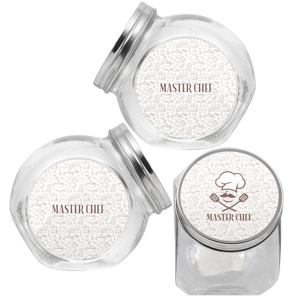 Master Chef Puppy Treat Jar - Top Left Right