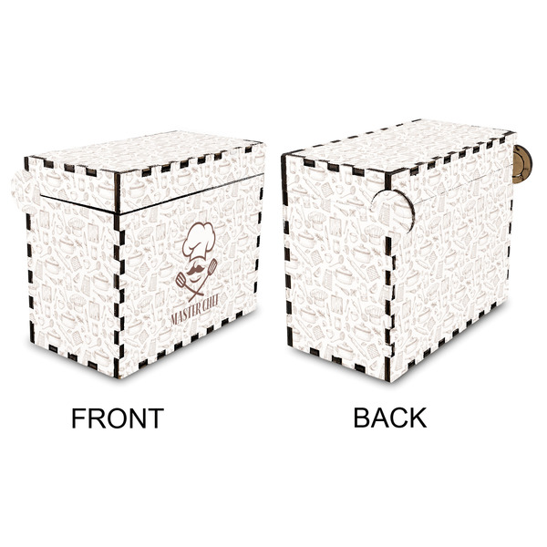 Master Chef Recipe Box - Full Color - Approval