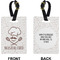 Master Chef Rectangle Luggage Tag (Front + Back)