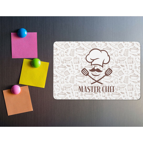 Master Chef Rectangular Fridge Magnet - LIFESTYLE