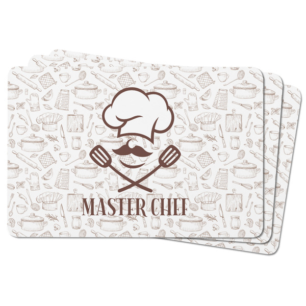 Master Chef Rectangular Fridge Magnet - THREE