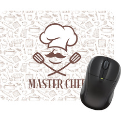 Master Chef Rectangular Mouse Pad w/ Name or Text