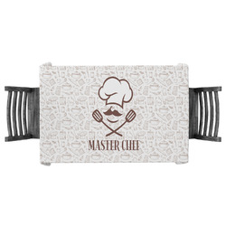 Master Chef Tablecloth - 58"x58" w/ Name or Text