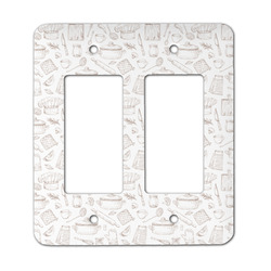 Master Chef Rocker Style Light Switch Cover - Two Switch