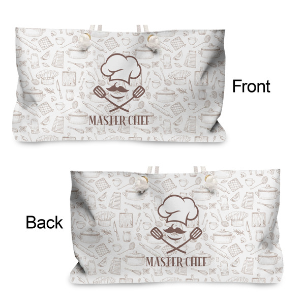 Master Chef Large Rope Tote - From & Back View