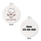 Master Chef Round Pet ID Tag - Large - Approval