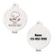 Master Chef Round Pet Tag - Front & Back