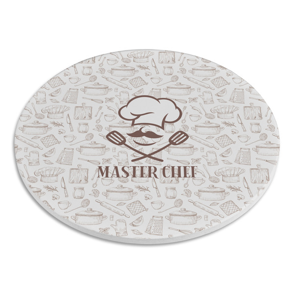 Master Chef Round Stone Trivet - Angle View