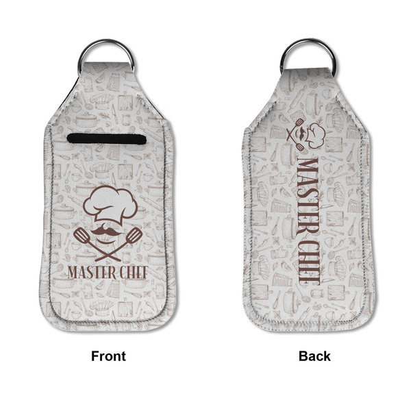 Master Chef Sanitizer Holder Keychain - Large APPROVAL (Flat)