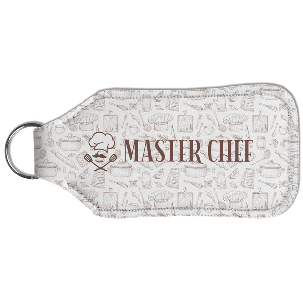 Master Chef Sanitizer Holder Keychain - Large (Back)
