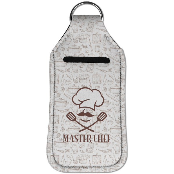 Master Chef Sanitizer Holder Keychain - Large (Front)